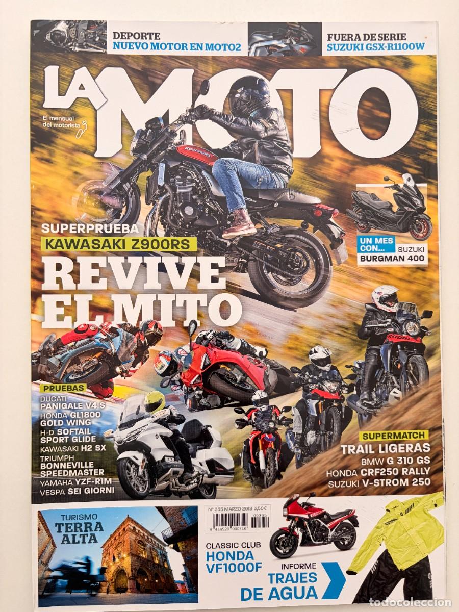 Coches y Motocicletas: LA MOTO. N&ordm; 335. MARZO 2018. YAMAHA YZF-R1M. DUCATI PANIGALE V4 S. KAWASAKI H2 SX. LEER.