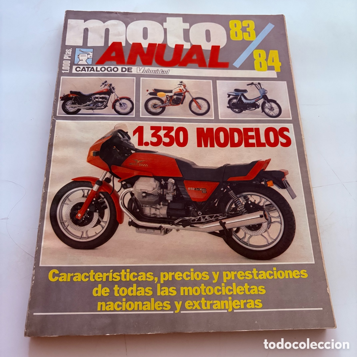 Coches y Motocicletas: catalogo moto anual de la revista velocidad 83/84 1983-1984