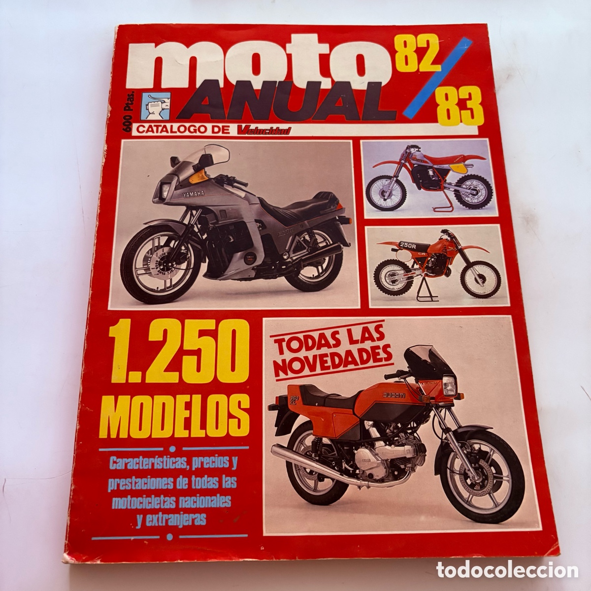 Coches y Motocicletas: catalogo moto anual de la revista velocidad 82/83 1982-1983