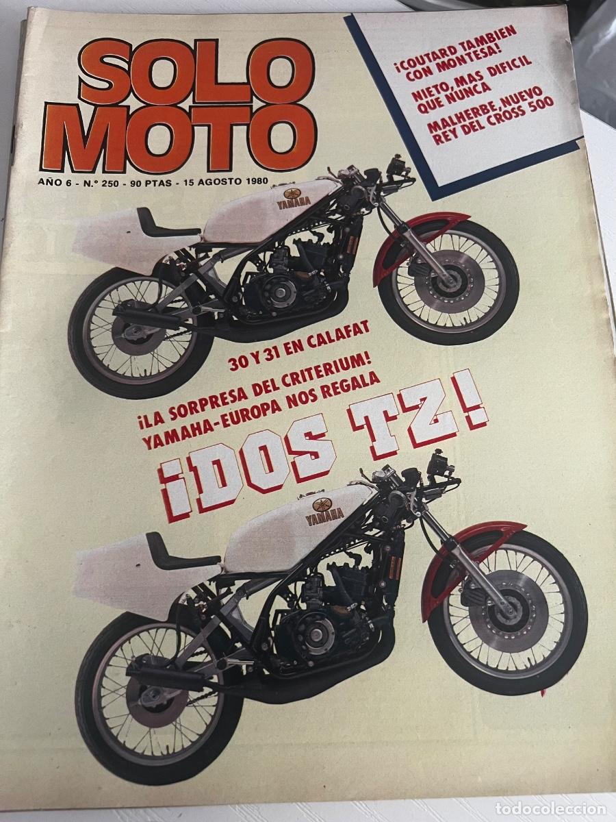 Coches y Motocicletas: SOLO MOTO. N&ordm; 250. A&Ntilde;O 1980. HONDA 500. SWM RACING, EL TRAIL A LA ITALIANA. G.P. DE B&Eacute;LGICA. .. LEER