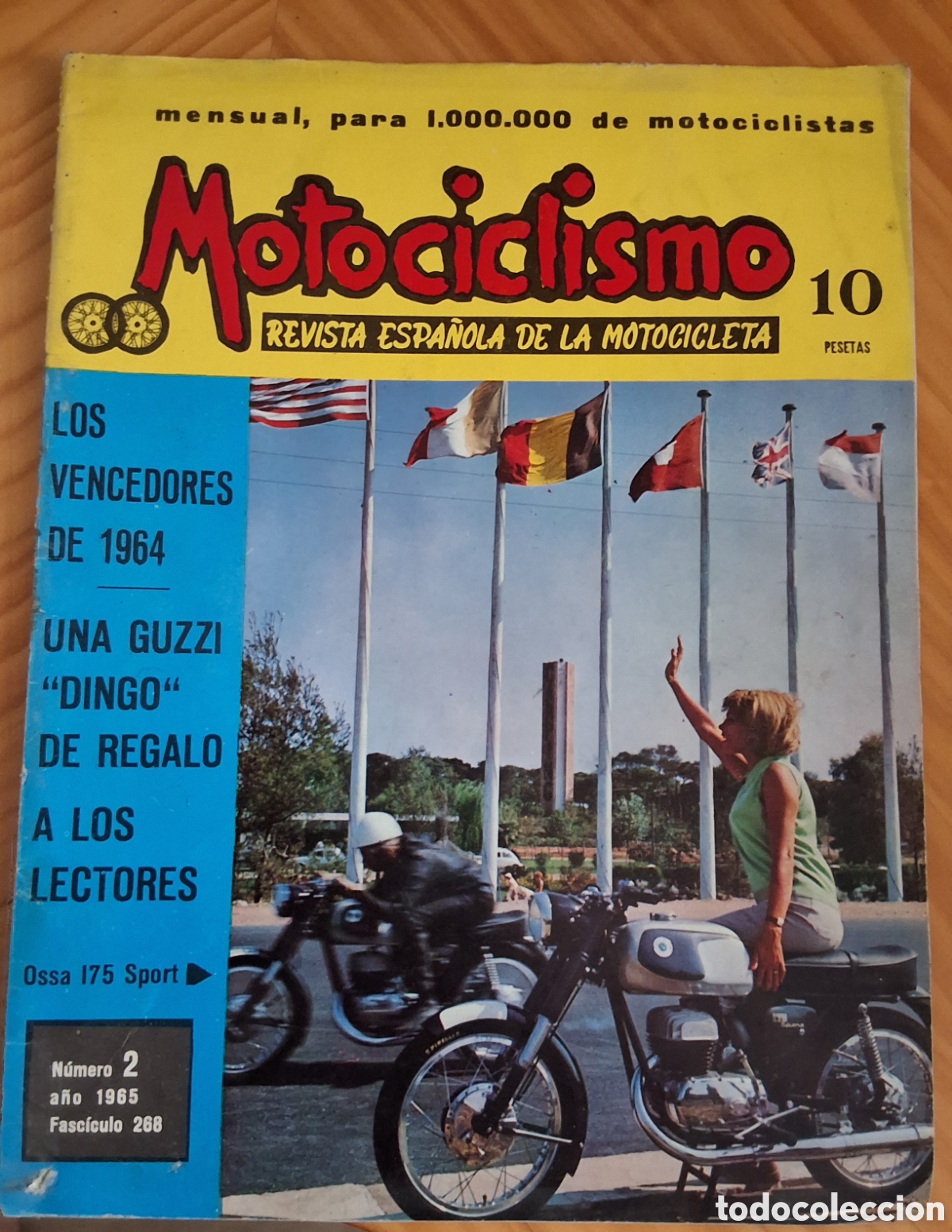 Coches y Motocicletas: Motociclismo revista motos n&uacute;mero 268 a&ntilde;o 1965/2