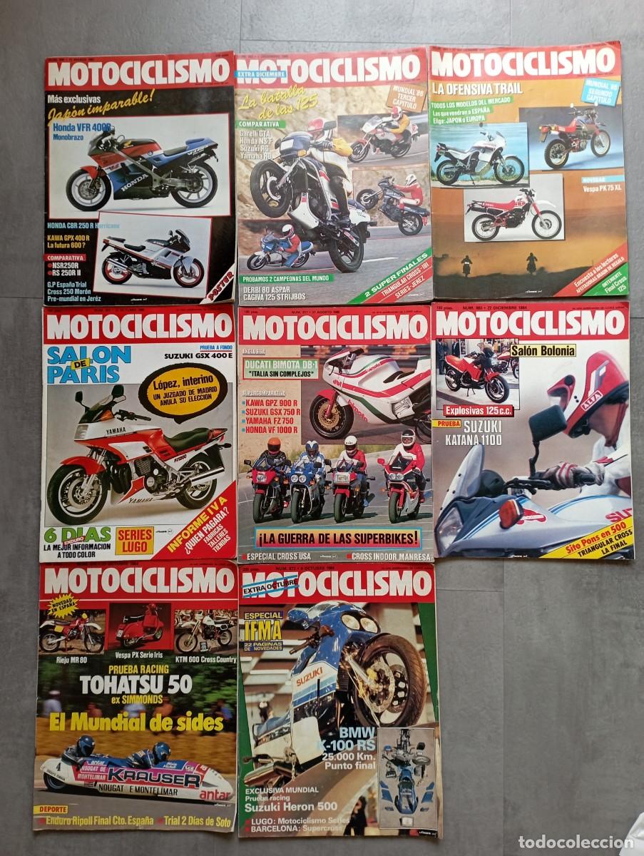 Coches y Motocicletas: Lote Revistas Motociclismo a&ntilde;os 80