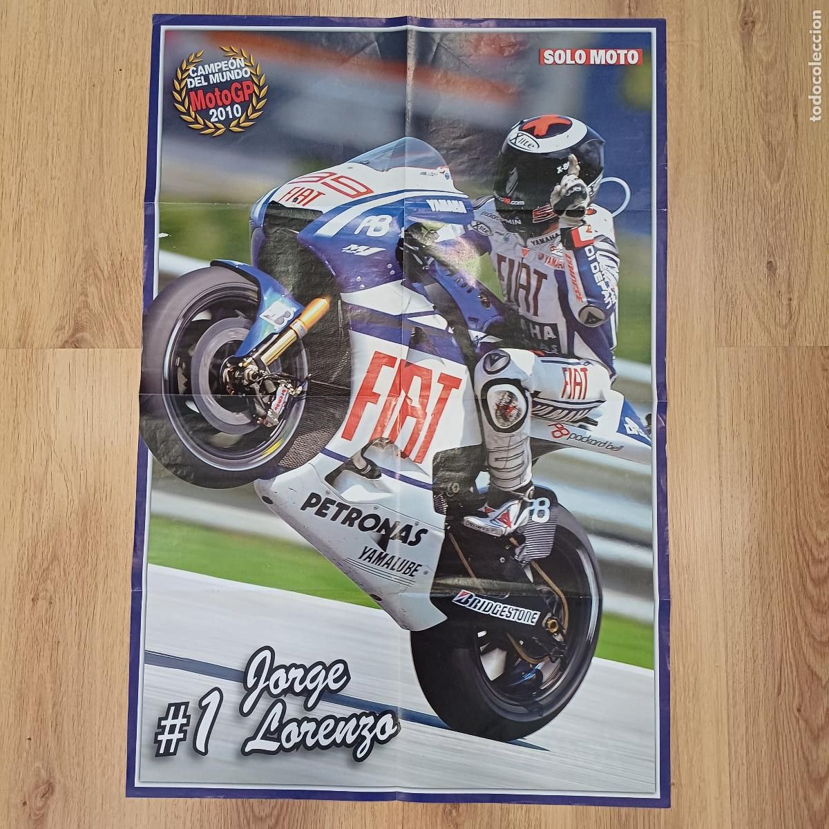Coches y Motocicletas: JORGE LORENZO/TONI ELIAS/POSTER SOLO MOTO.