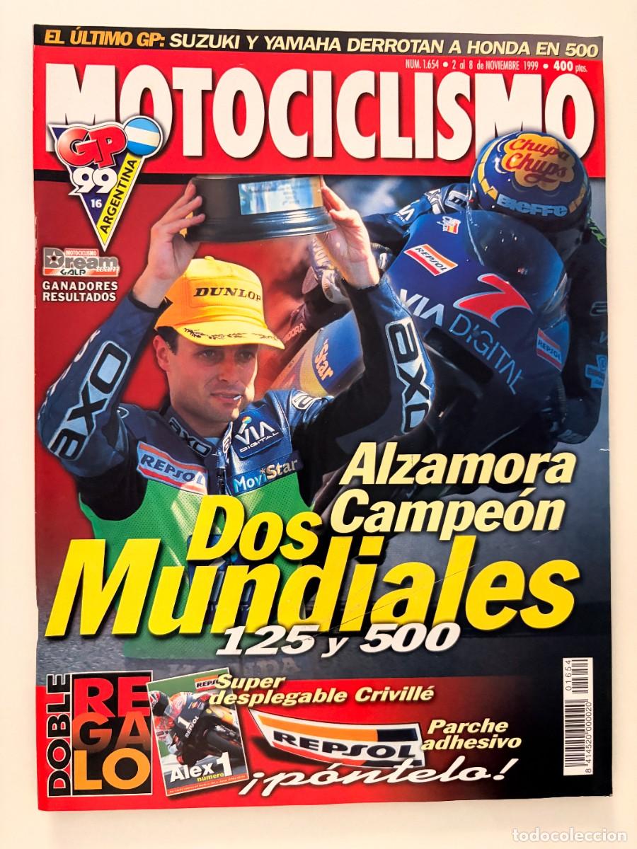 Coches y Motocicletas: MOTOCICLISMO. N&deg; 1654. NOVIEMBRE 1999. DUCATI 996 SPS, APRILIA RS 125, CAGIVA MITO EVOLUZIONE. LEER