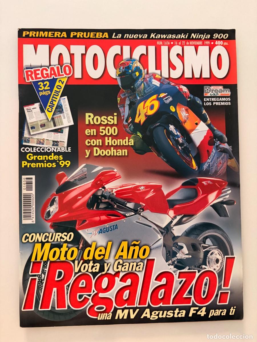 Coches y Motocicletas: MOTOCICLISMO. N&deg; 1656. NOVIEMBRE 1999. KAWASAKI ZX-9R 2000, SUZUKI BANDIT 2000 . LEER