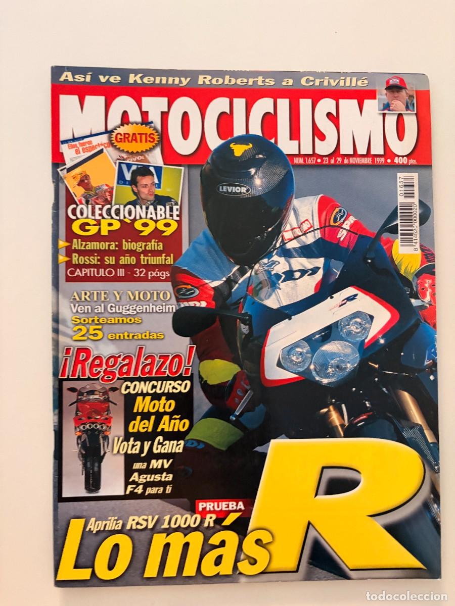 Coches y Motocicletas: MOTOCICLISMO. N.&ordm; 1657. NOVIEMBRE 1999. APRILIA RSV MILLE R, CAGIVA NAVIGATOR 1000 Y YAMAHA. LEER