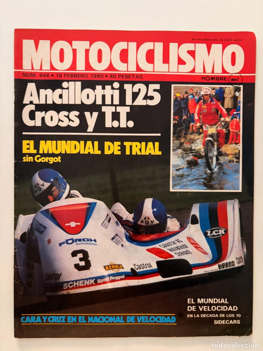 Coches y Motocicletas: MOTOCICLISMO. N&ordm; 646. A&Ntilde;O 1980. PRUEBA: NUEVA SIROKO 80. ESPA&Ntilde;A MOTOCICLISTA. V TROFEO MONTES. LEER
