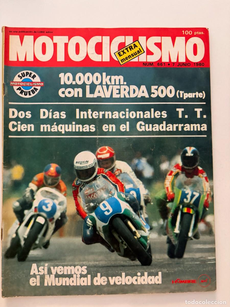 Coches y Motocicletas: MOTOCICLISMO. N&deg; 661. JUNIO 1980. 10.000 KM. CON LAVERDA 500 (1&ordf; PARTE) - SUPER PRUEBA. LEER