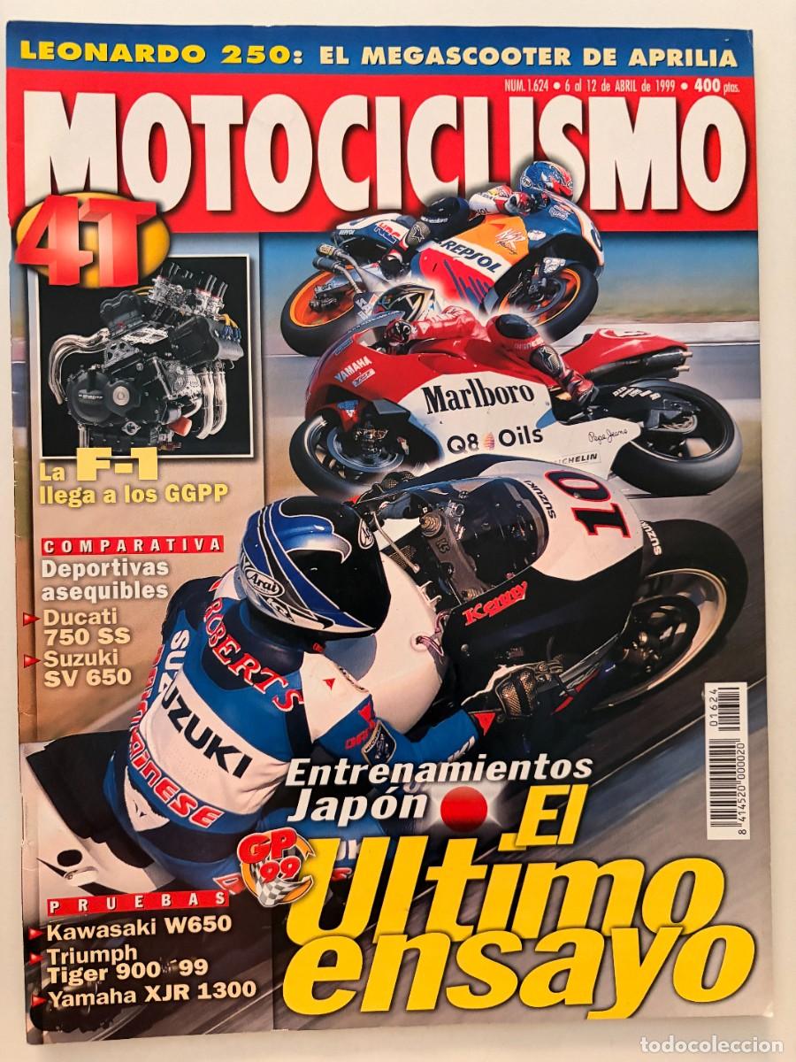 Coches y Motocicletas: MOTOCICLISMO. N&ordm; 1624. ABRIL 1999. PRUEBA: KAWASAKI W 650. ENTRENAMIENTOS IRTA EN MOTEGUI. LEER