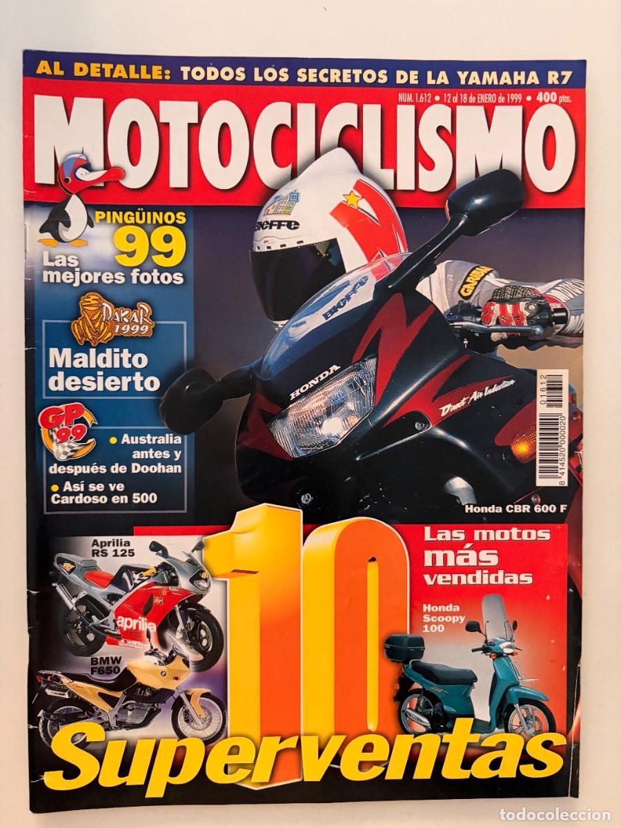 Coches y Motocicletas: MOTOCICLISMO. N&ordm; 1612. ENERO 1999. PRUEBA: YAMAHA R7. ENTREVISTA: JOS&Eacute; LUIS CARDOSO... LEER.