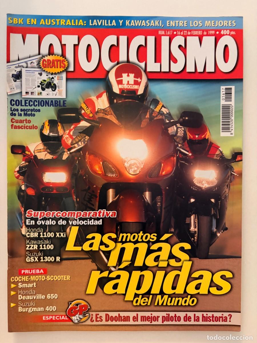 Coches y Motocicletas: MOTOCICLISMO. N&ordm; 1617. FEBRERO 1999. PRUEBA: HONDA DEAUVILLE 600. PRUEBA DE LA SUZUKI TU 125 X. LEER