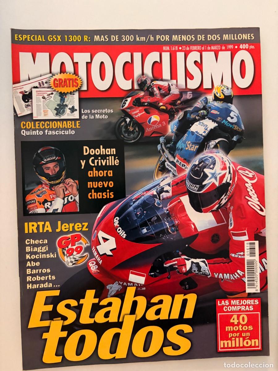 Coches y Motocicletas: MOTOCICLISMO. N&ordm; 1618. MARZO 1999. EN EL CIRCUITO ANDALUZ, IRTA JEREZ. EXCITANTE: HONDA X 8R-S.LEER
