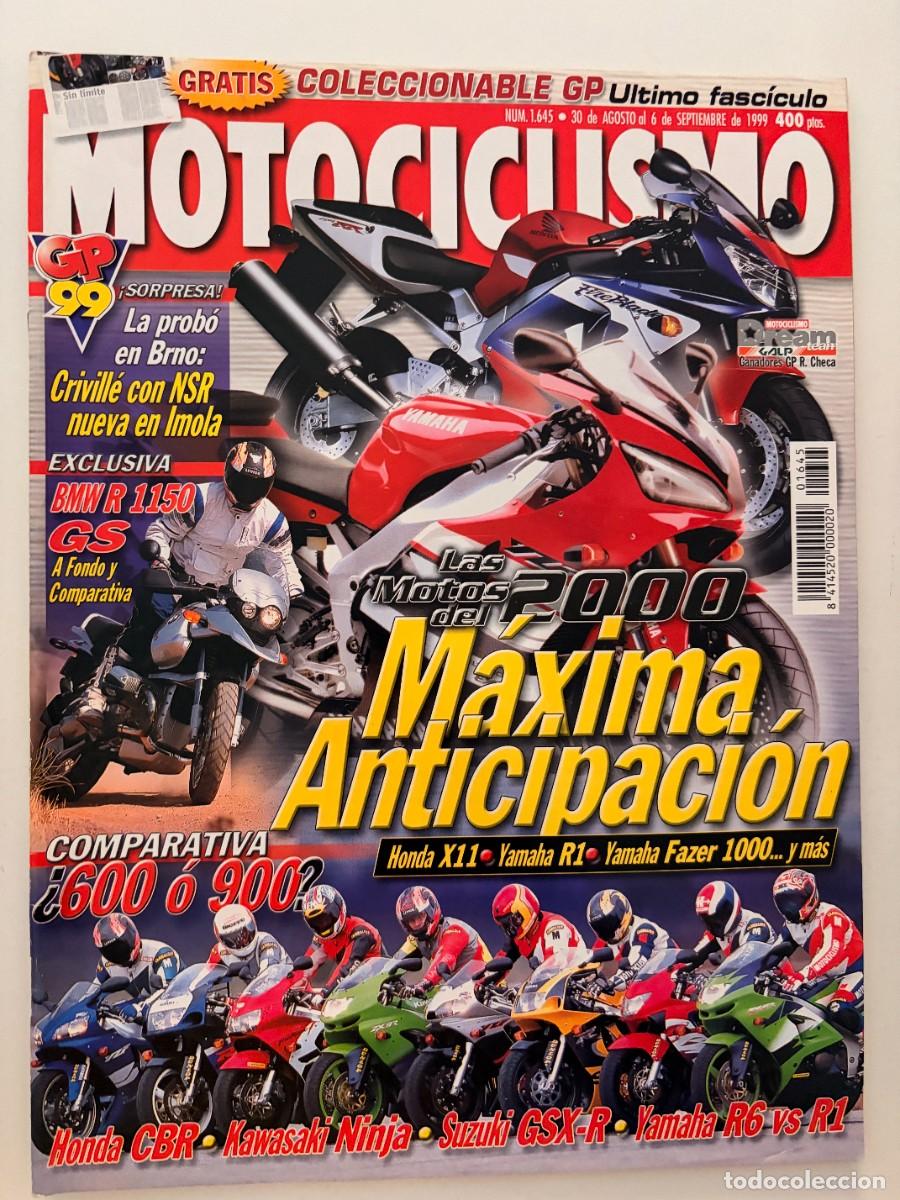 Coches y Motocicletas: MOTOCICLISMO. N&deg; 1645. AGOSTO 1999. LAS MOTOS DEL 2000, MAXIMA ANTICIPACI&Oacute;N. BMW R 1150. LEER