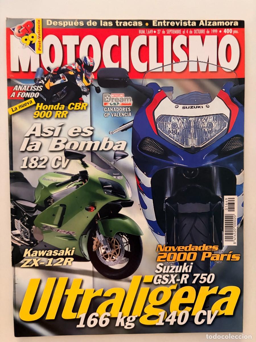 Coches y Motocicletas: MOTOCICLISMO. N&ordm; 1649. OCTUBRE 1999. PRUEBA: HONDA CBR 900 RR. NOVEDADES 2000 PAR&Iacute;S. LEER