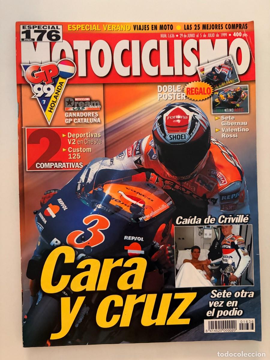 Coches y Motocicletas: MOTOCICLISMO. N&deg; 1636. JUNIO 1999. CA&Iacute;DA DE CRIVILLE. SETE OTRA VEZ EN PODIO. LEER