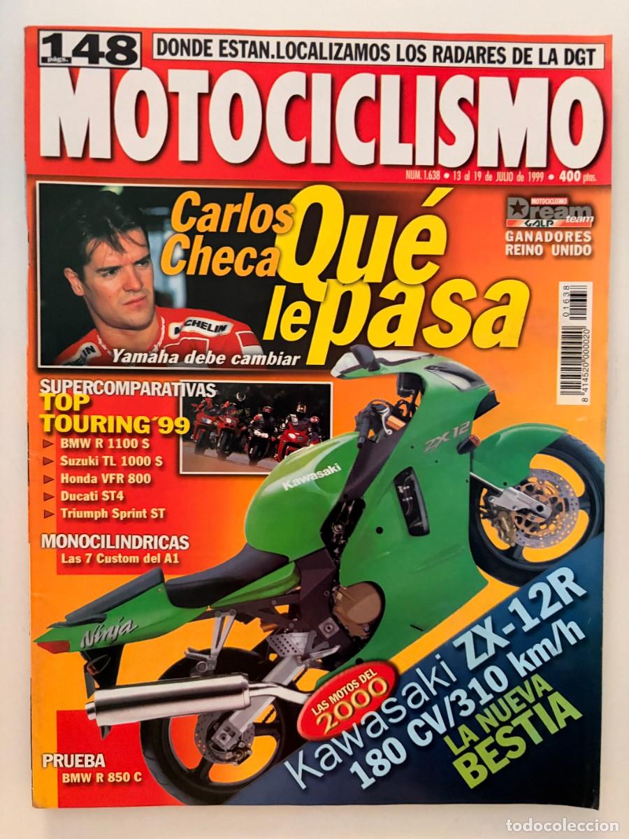 Coches y Motocicletas: MOTOCICLISMO. N&deg; 1638. JULIO 1999. CARLOS CHECA: YAMAHA DEBE CAMBIAR. KAWASAKI ZX-12R. LEER