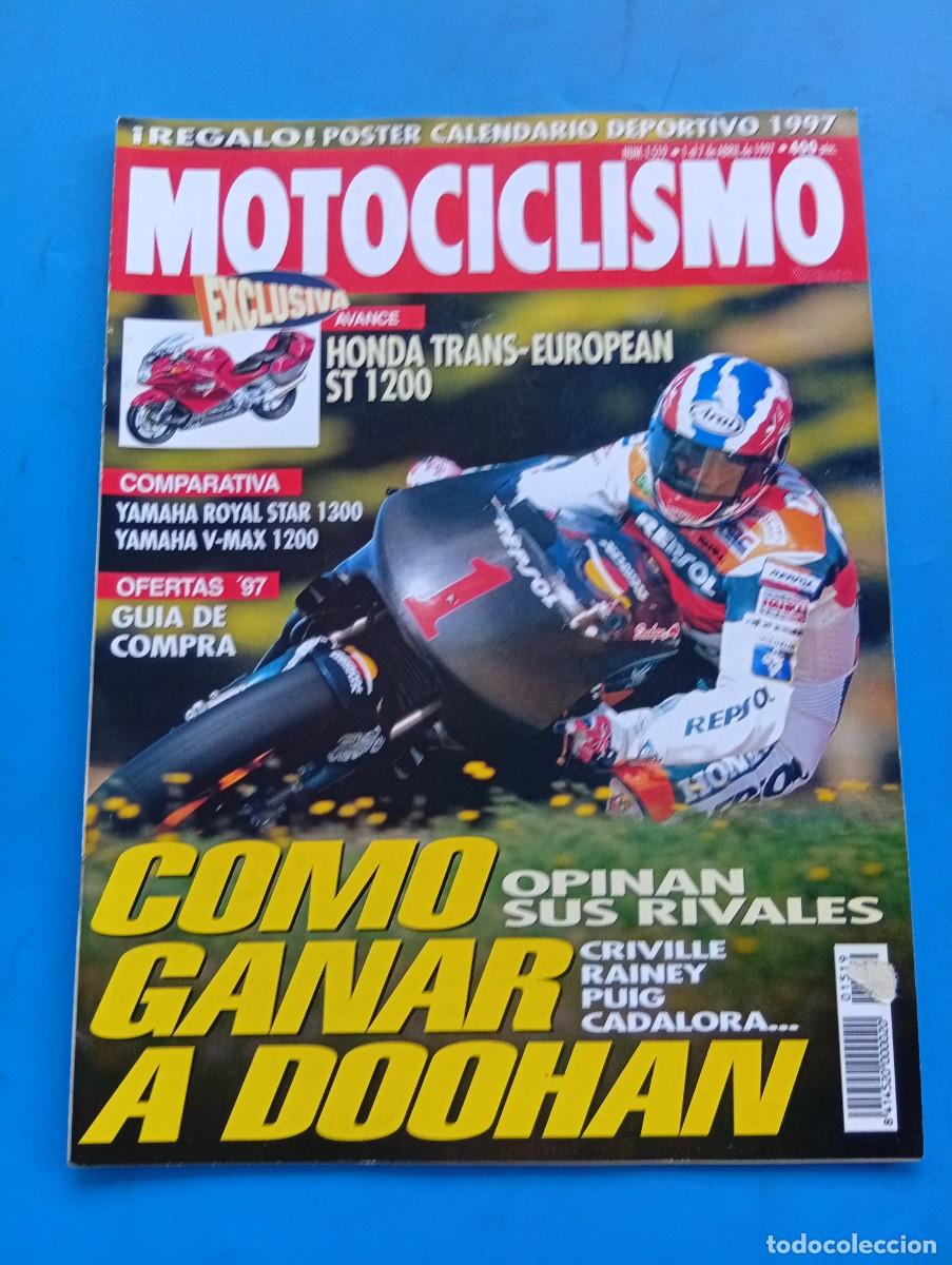 Carros e motociclos: MOTOCICLISMO. N&ordm; 1519. ABRIL 1997. PRUEBA: HONDA ST 1200 TRANS EUROPEAN. KAWASAKI ZXR 1100... LEER.