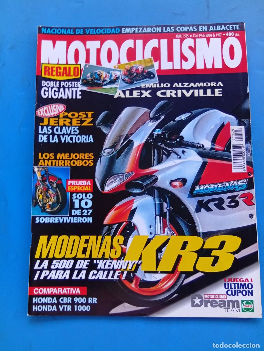 Coches y Motocicletas: MOTOCICLISMO. N&ordm; 1525. MAYO 1997. EMILIO ALZAMORA. ALEX CREVILLE. POST JEREZ. LOS MEJORES.... LEER.