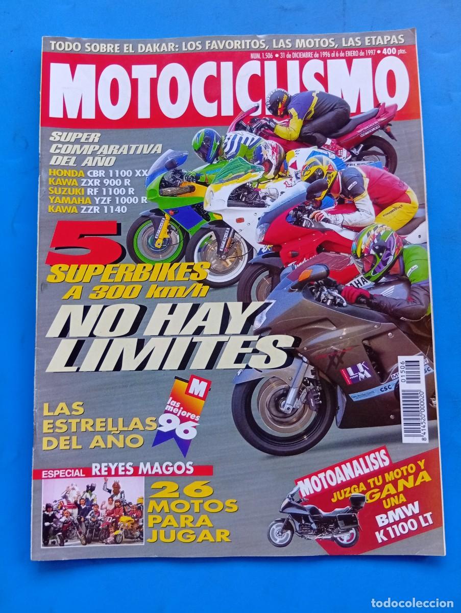 Automobili e Motociclette: MOTOCICLISMO. N&ordm; 1506. DICIEMBRE 1996. LAS ESTRELLAS DEL A&Ntilde;O. BMW K 1100 LT. HONDA CBR 1100... LEER.