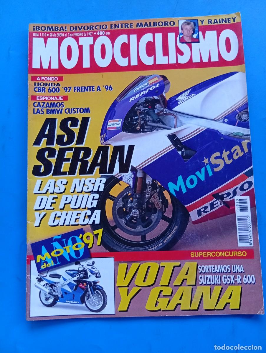 Automobili e Motociclette: MOTOCICLISMO. N&ordm; 1510. ENERO 1997. HONDA CBR 600 F, FANTIC, APRILIA GULLIVER LC 50, JOHN...... LEER