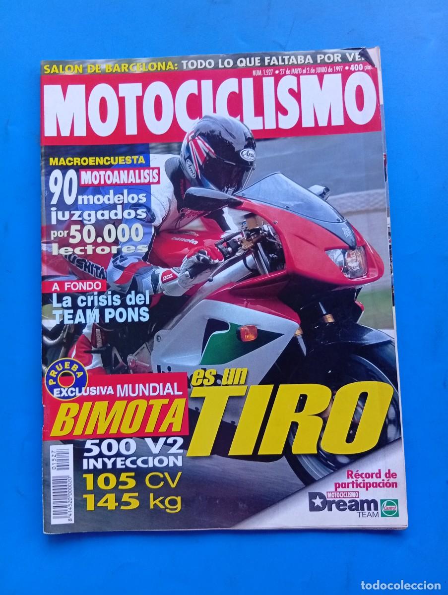 Coches y Motocicletas: MOTOCICLISMO. N&ordm; 1527. MAYO 1997. LA CRISIS DEL TEAM PONS. BIMOTA 500 V-DUE. BMW R 850... LEER.