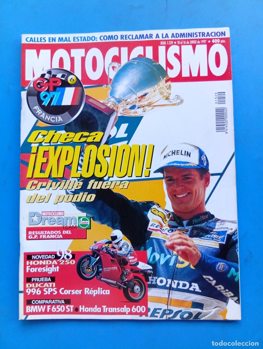 Coches y Motocicletas: MOTOCICLISMO. N&ordm; 1529. JUNIO 1997. PRUEBA : DUCATI 996 SPS CORSER REPLICA. BMW F650 ST. HON... LEER.