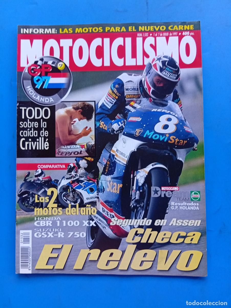 Coches y Motocicletas: MOTOCICLISMO. N&ordm; 1532. JULIO 1997. CHECA SEGUNDO EN ASSEN, EL RELEVO. TODO SOBRE LA CA&Iacute;DA .. LEER.
