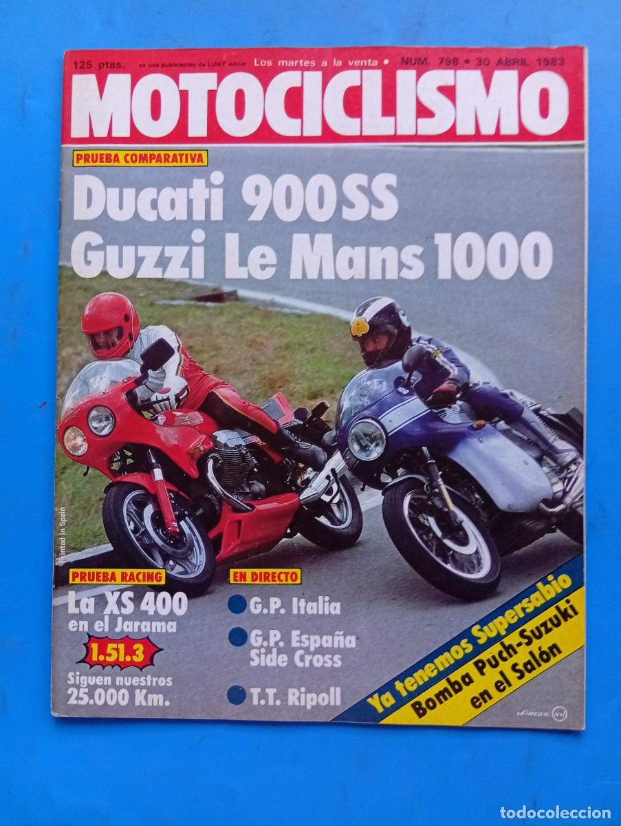 Coches y Motocicletas: MOTOCICLISMO. N&ordm; 798. A&Ntilde;O 1983. PRUEBA: YAMAHA XS 400. ENTREVISTA: DOMINGO GIL. G.P. DE .... LEER.