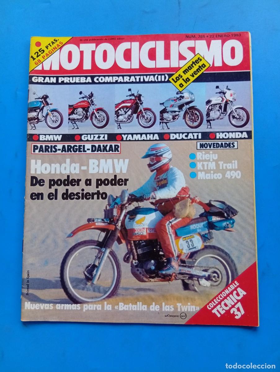 Coches y Motocicletas: MOTOCICLISMO. N&ordm; 785. ENERO 1983. HONDA-BMW, NUEVAS ARMAS PARA LA BATALLA DE LAS TWIN... LEER.