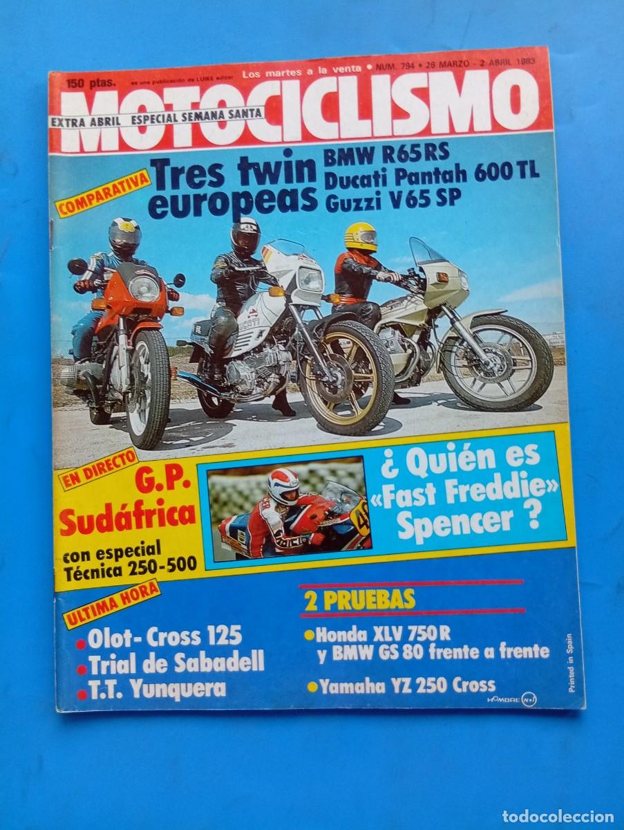 Coches y Motocicletas: MOTOCICLISMO. N&ordm; 794. A&Ntilde;O 1983. PRUEBA: YAMAHA YZ 250 CROSS. LA EXPO OCIO EN MADRID. GRAN .... LEER.