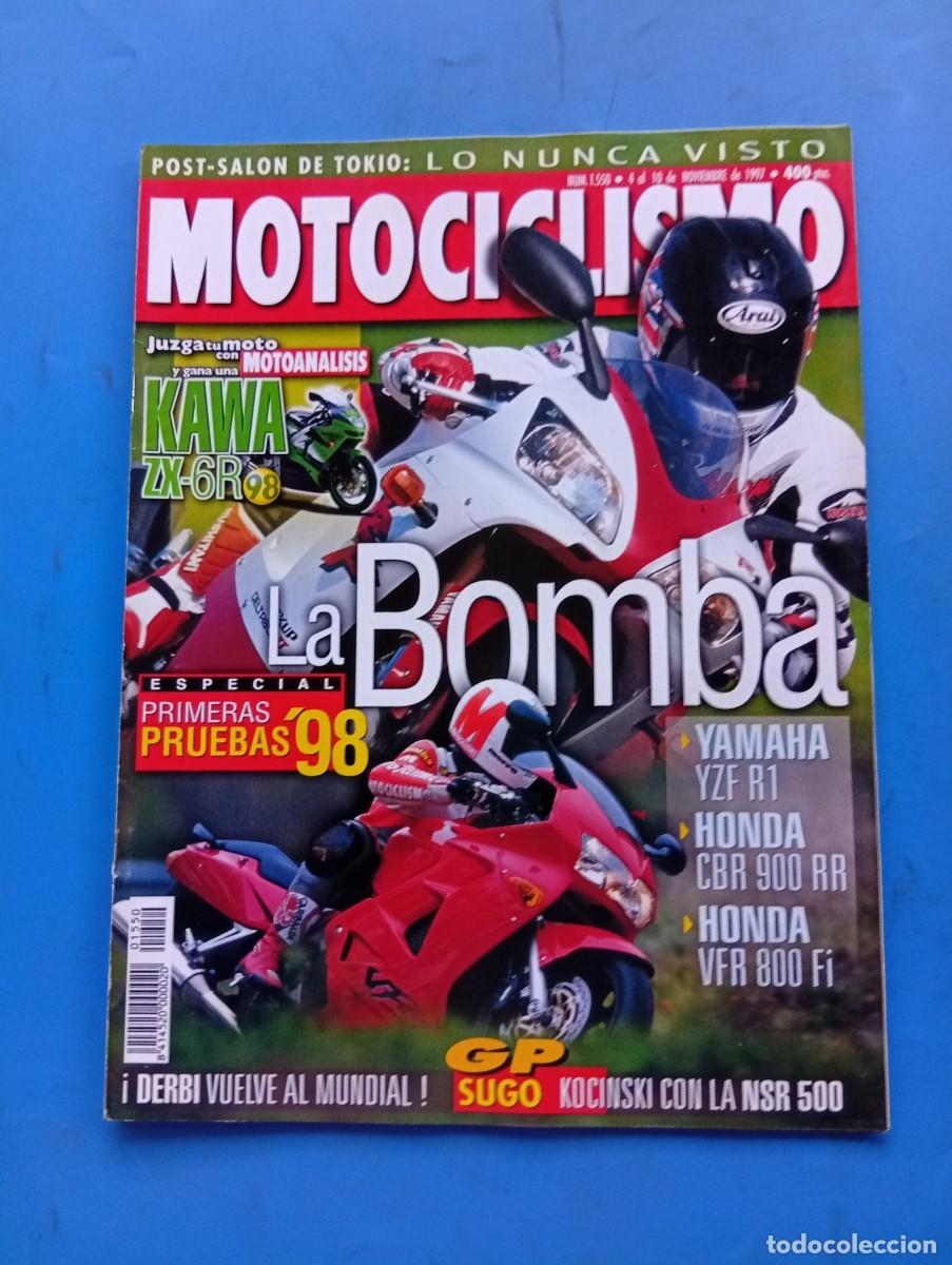 Coches y Motocicletas: MOTOCICLISMO. N&ordm; 1550. NOVIEMBRE 1997. LA BOMBA, ESPECIAL PRUEBAS 98. DERBI VUELVE AL MUNDIAL...LEER