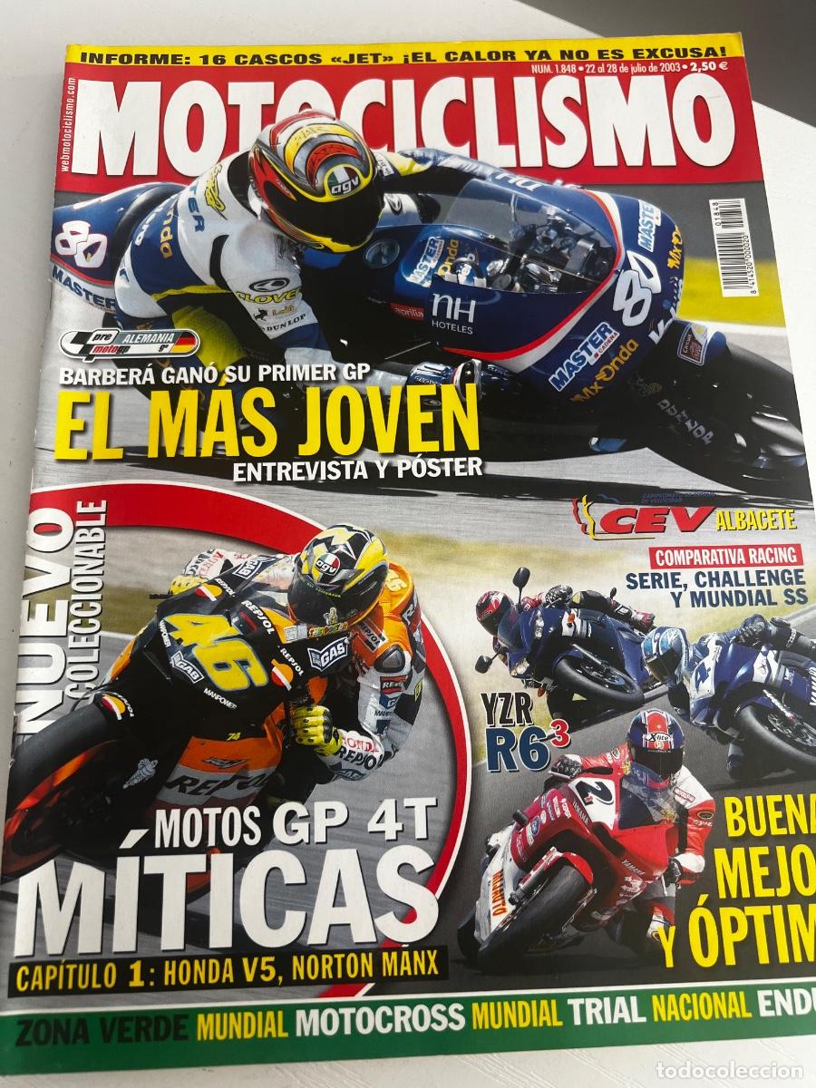 Coches y Motocicletas: MOTOCICLISMO. N&ordm; 1848. AGOSTO 2003. PRUEBA: YAMAHA TW 200. ENTRENAMIENTOS EN BRNO, NIETO, LEER