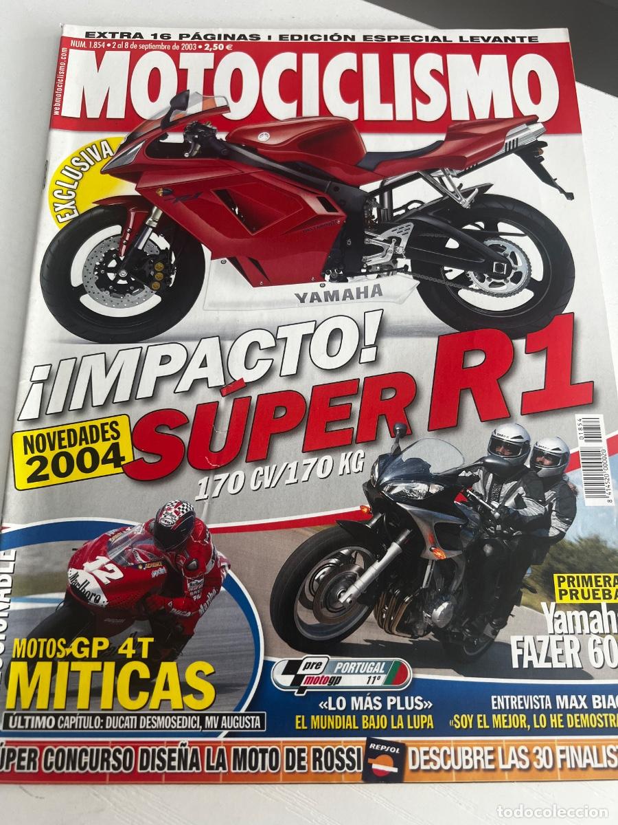 Coches y Motocicletas: MOTOCICLISMO. N&ordm; 1854. SEPTIEMBRE 2003. PRUEBA : YAMAHA TZR 50 RR. ENTREVISTA MAX BIAGGI.... LEER.