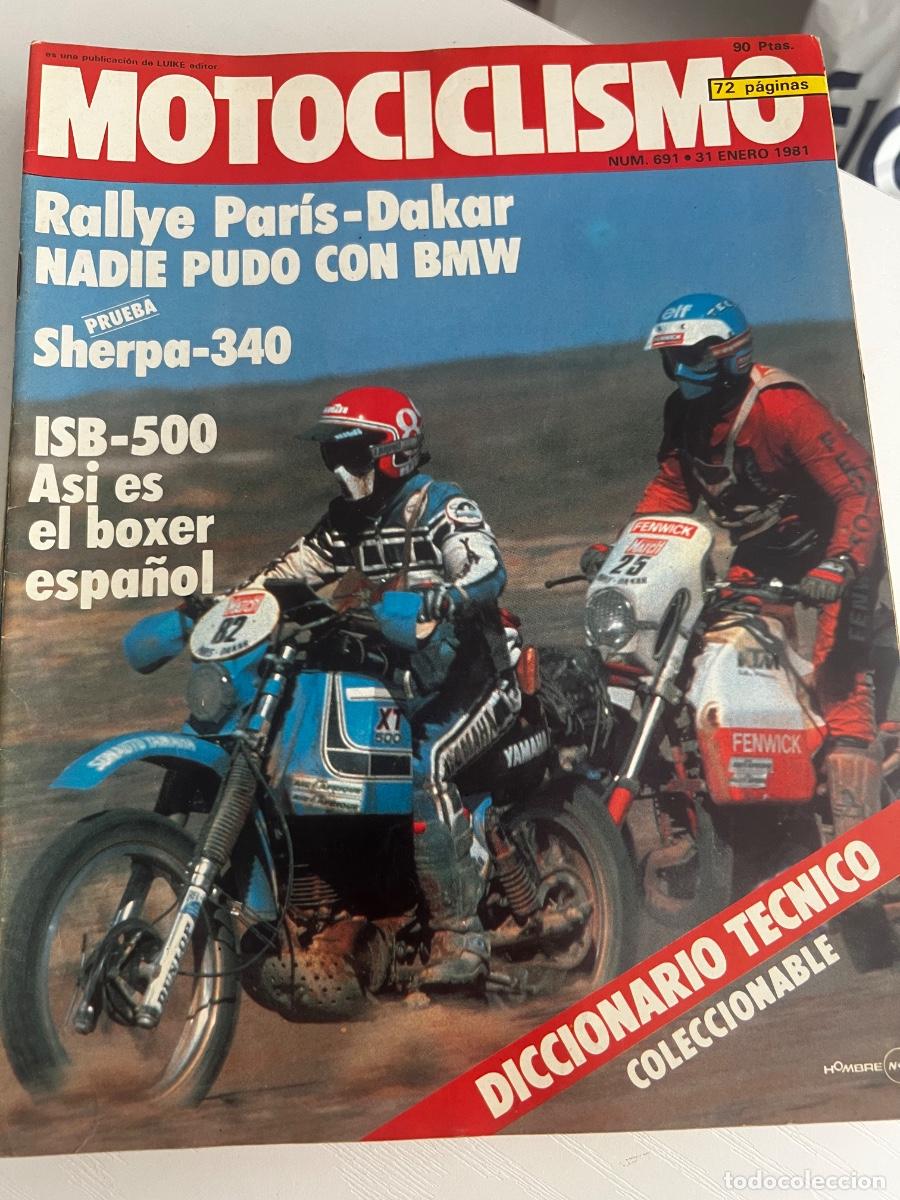 Coches y Motocicletas: MOTOCICLISMO. N&ordm; 691. A&Ntilde;O 1981. RALLYE PAR&Iacute;S, DAKAR NADIE PUDO CON BMW.