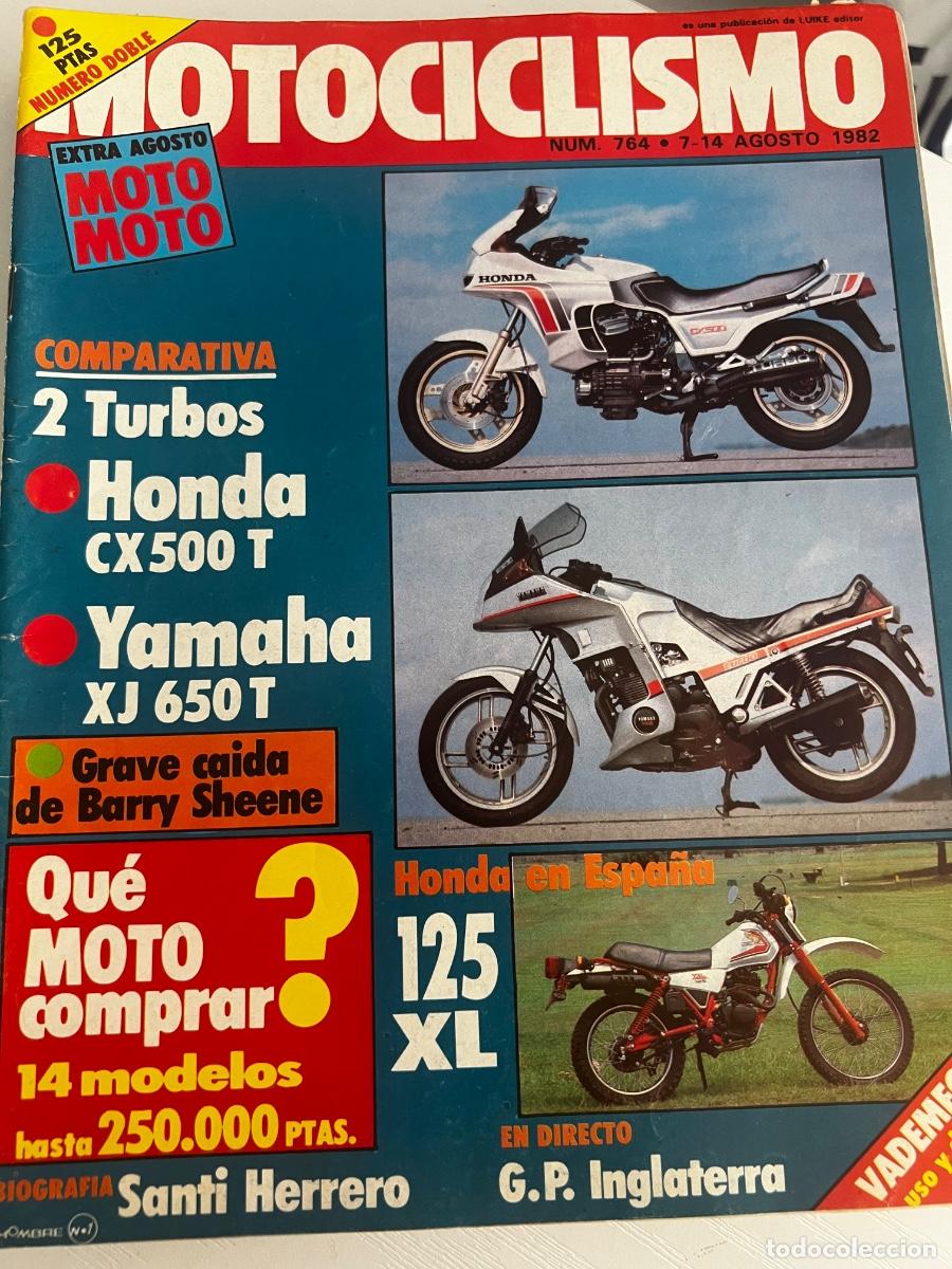 Coches y Motocicletas: MOTOCICLISMO. N&ordm; 764. A&Ntilde;O 1982. PRUEBA: NUEVA COTA 349. JORNADAS BMW GS 80. GRAN.. TRAE P&Oacute;STER. LEER