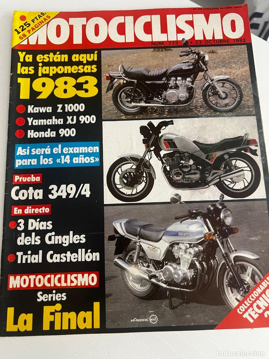 Coches y Motocicletas: MOTOCICLISMO. N&ordm; 773. OCTUBRE 1982. PRUEBA: MONTESA COTA 349-4. ENTREVISTA: PEDRO PACHECO. LEER