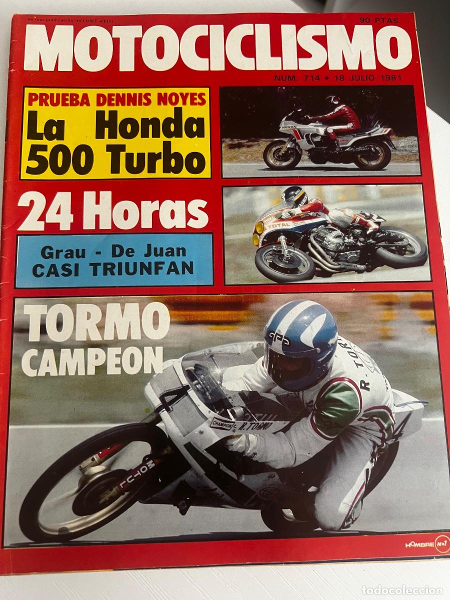 Coches y Motocicletas: MOTOCICLISMO. N&ordm; 713. A&Ntilde;O 1981. TRIANGULAR DE MOTO-CROSS. HONDA CB-125-X. I TROFEO MONTESA DE.. LEER