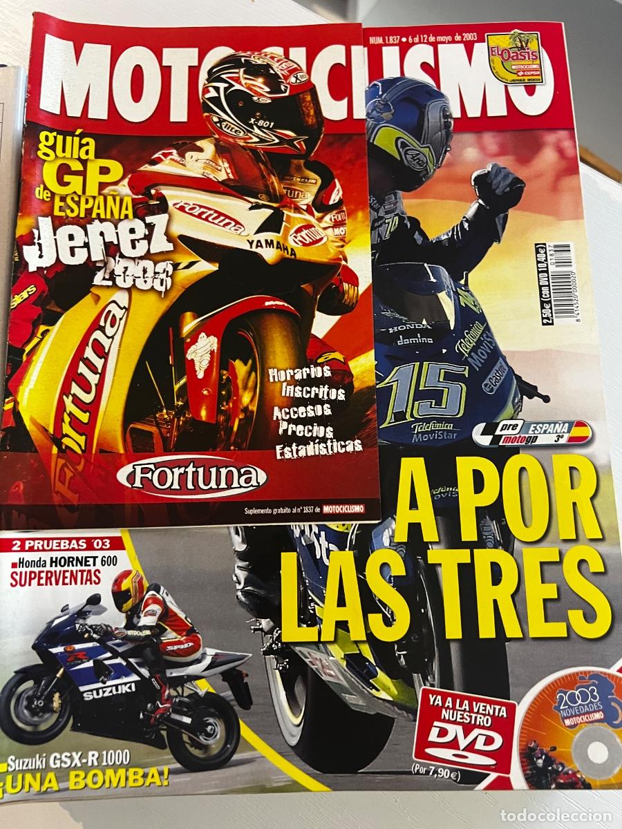 Coches y Motocicletas: MOTOCICLISMO. N&ordm; 1837. MAYO 2003. DUCATI MONSTER S4R. SUZUKI GSX-R 1000. HONDA CB 600 F. LEER