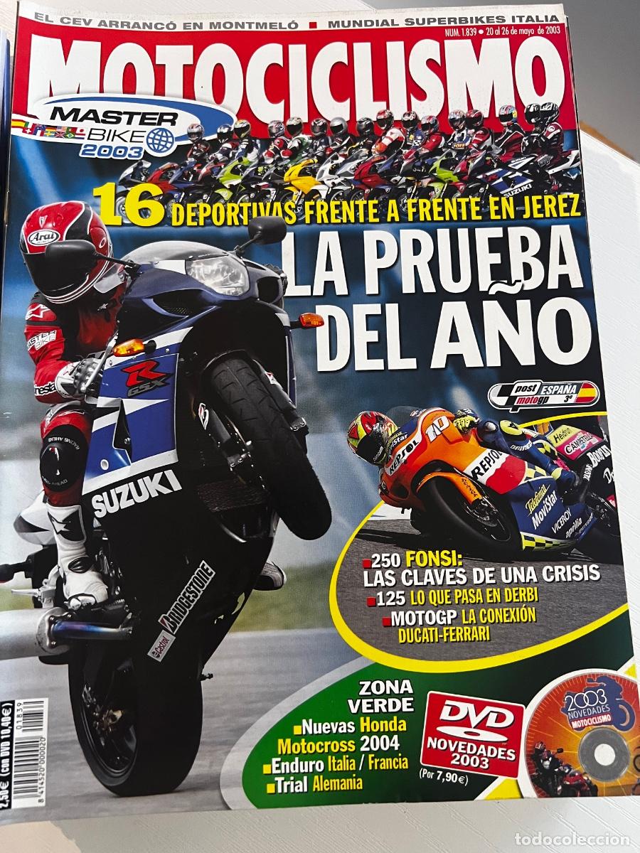 Coches y Motocicletas: MOTOCICLISMO. N&ordm; 1839. MAYO 2003. APRILIA SCARABEO 500 VS PIAGGIO BEVERLY 500.LOS PROBLEMAS DE FONSI