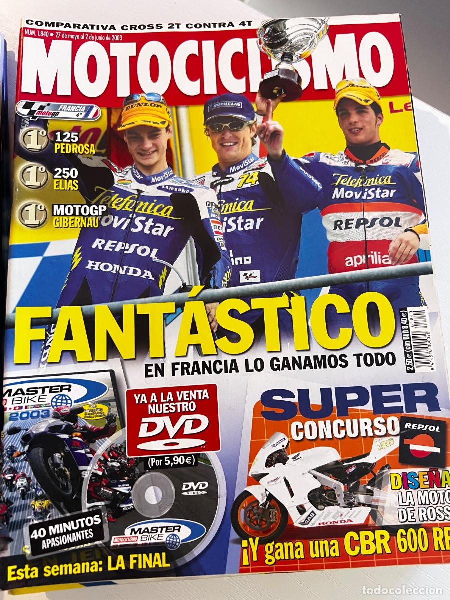 Coches y Motocicletas: MOTOCICLISMO. N&ordm; 1840. MAYO 2003. FANTASTICO, EN FRANCIA LO GANAMOS TODO. LA FINAL. HONDA .... LEER.