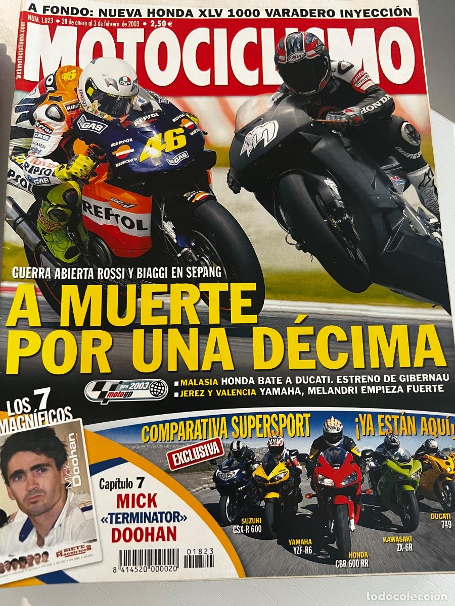 Coches y Motocicletas: MOTOCICLISMO. N&ordm; 1823. ENERO 2003. GUERRA ABIERTA ROSSI Y BIAGGI EN SEPANG. MALASIA HONDA .... LEER.