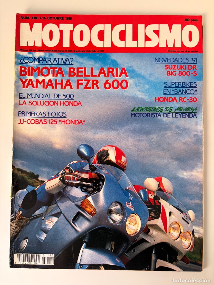 Cars and Motorcycles: MOTOCICLISMO. N&ordm; 1183. OCTUBRE 1990. PRUEBA:SUZUKI DR BIG 800S. ENTREVISTA: LUIS CARLOS MAUREL. LEER