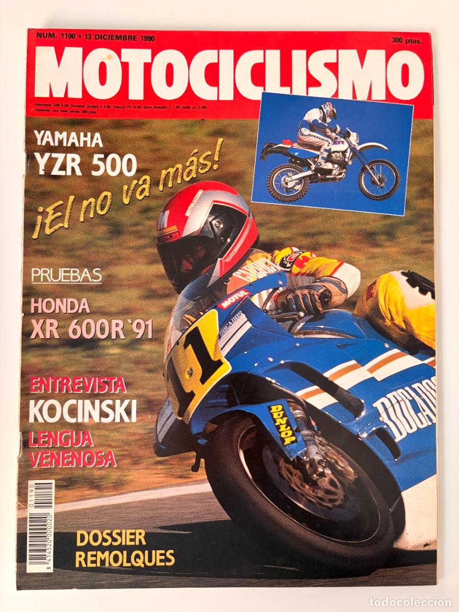Cars and Motorcycles: MOTOCICLISMO. N&ordm; 1190. A&Ntilde;O 1990. PRUEBA: HONDA XR 600R. KTM GS 250/300. ENTREVISTA: JUAN JOS&Eacute;.. LEER