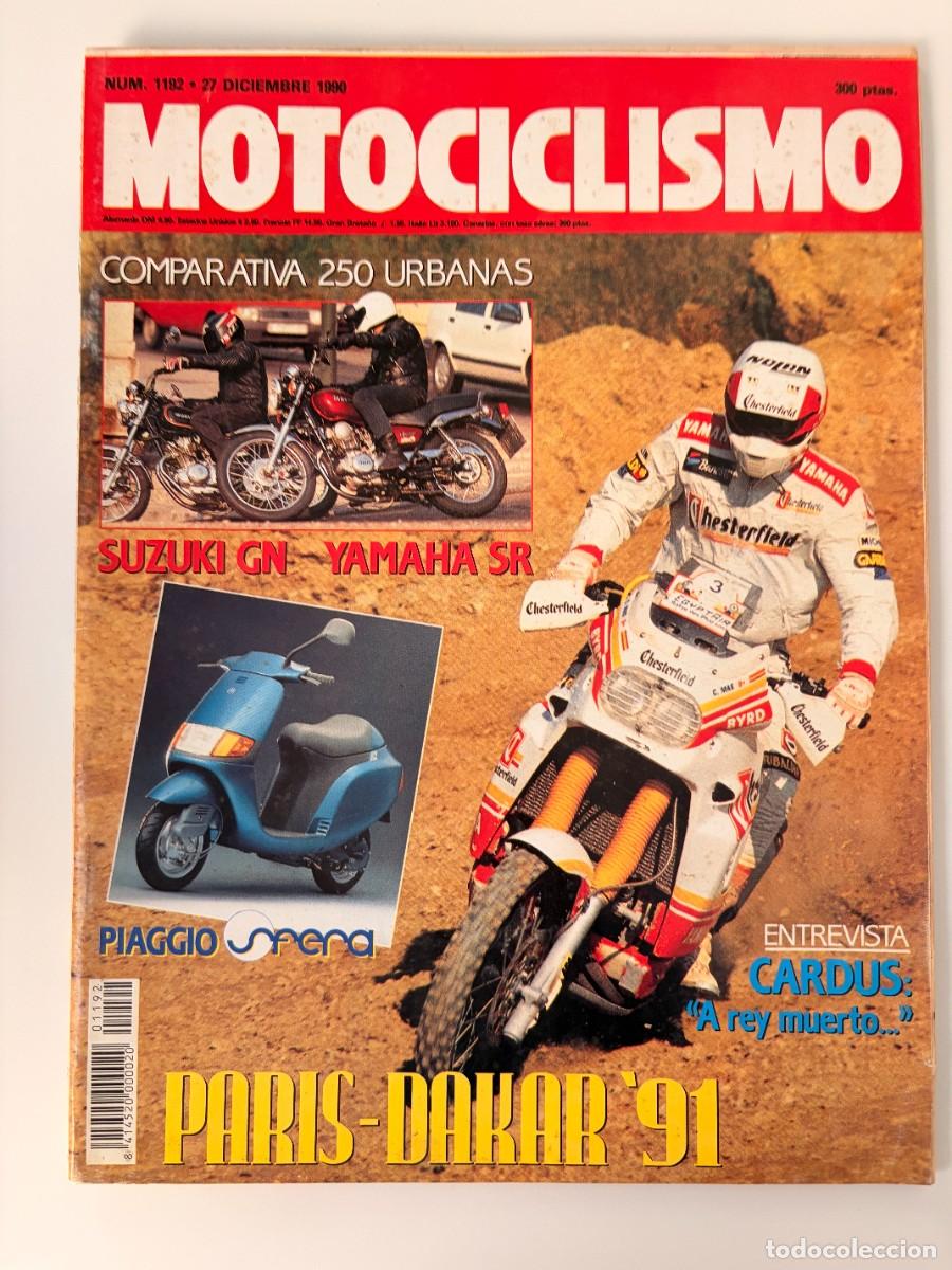 Cars and Motorcycles: MOTOCICLISMO. N&ordm; 1192. DICIEMBRE 1990. PRUEBA: CAGIVA C-590. ENTREVISTA: BORIS MIRALLES. LEER