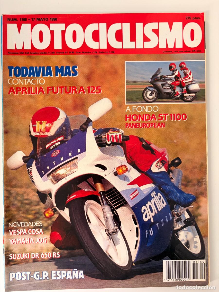 Cars and Motorcycles: MOTOCICLISMO. N&deg; 1160. MAYO 1990. APRILIA FUTURA 125. HONDA SR 1100 PANEUROPEAN. LEER