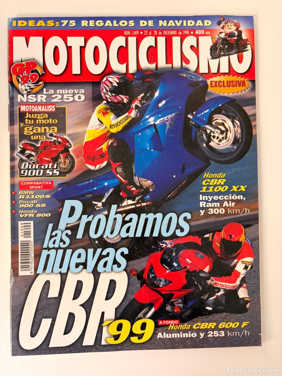 Coches y Motocicletas: MOTOCICLISMO. N&ordm; 1609. DICIEMBRE 1998. HONDA CBR 1100 XX DE INYECCION. BMW R 1100 S. LEER