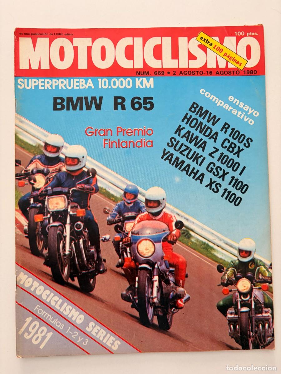 Coches y Motocicletas: MOTOCICLISMO. N&ordm; 669. AGOSTO 1980. PRUEBA: 1000 KM CON LA BMW R-65. CAGIVA WMX-125. LEER