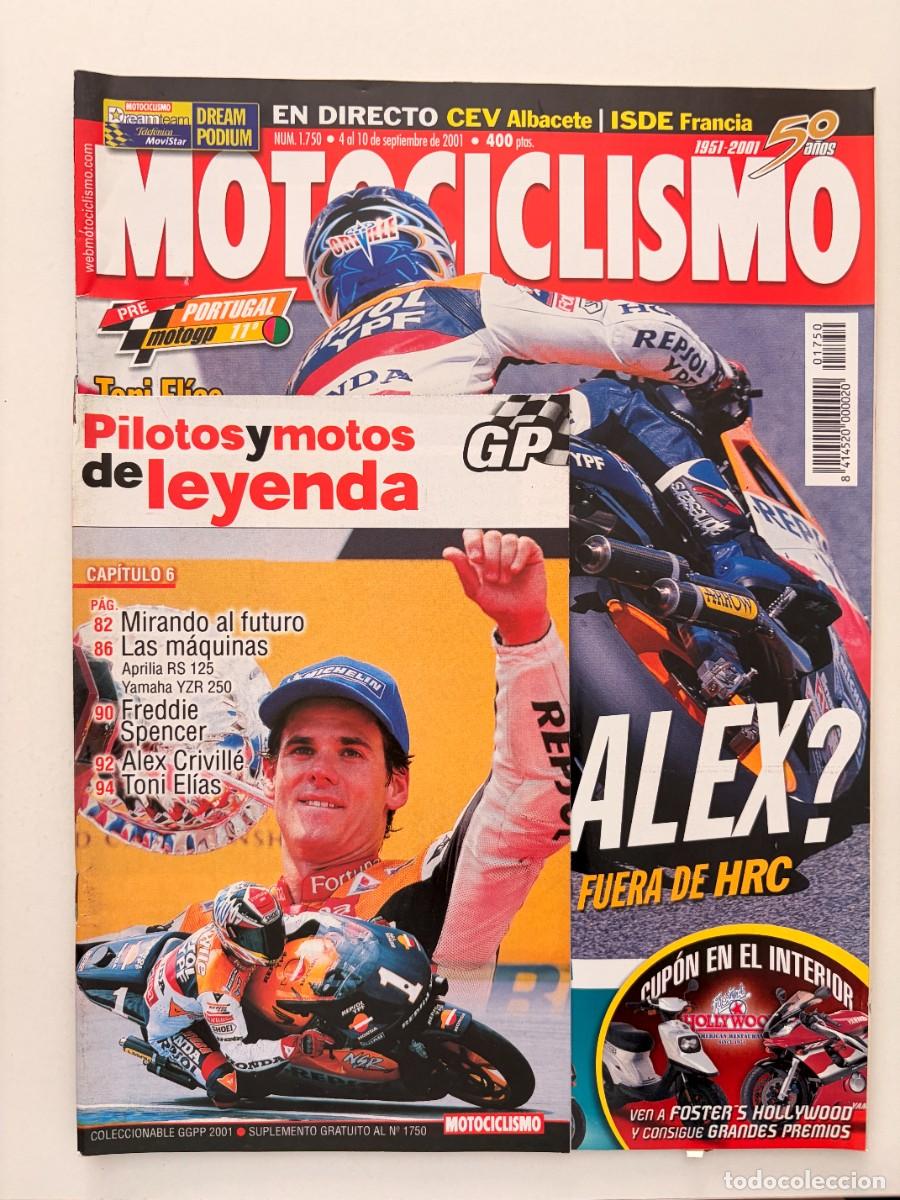 Coches y Motocicletas: MOTOCICLISMO. N&ordm; 1750. SEPTIEMBRE 2001. PRUEBA COMPARATIVA: HONDA CBR 1100 XX vs BMW K 1200 RS.LEER