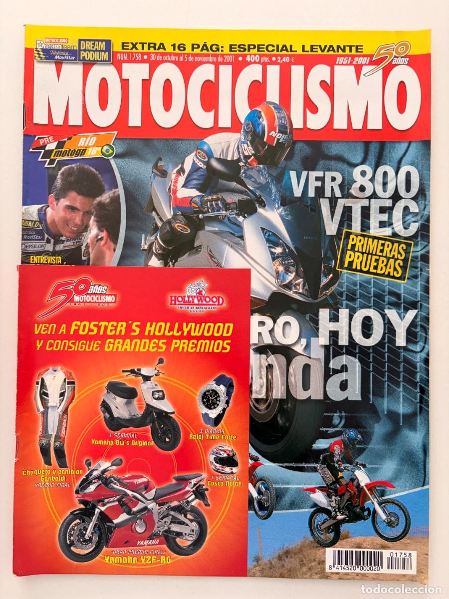 Coches y Motocicletas: MOTOCICLISMO. N&ordm; 1758. NOVIEMBRE 2001. PRUEBA: YAMAHA TDM 900. GRAN PREMIO DE BRASIL. LEER