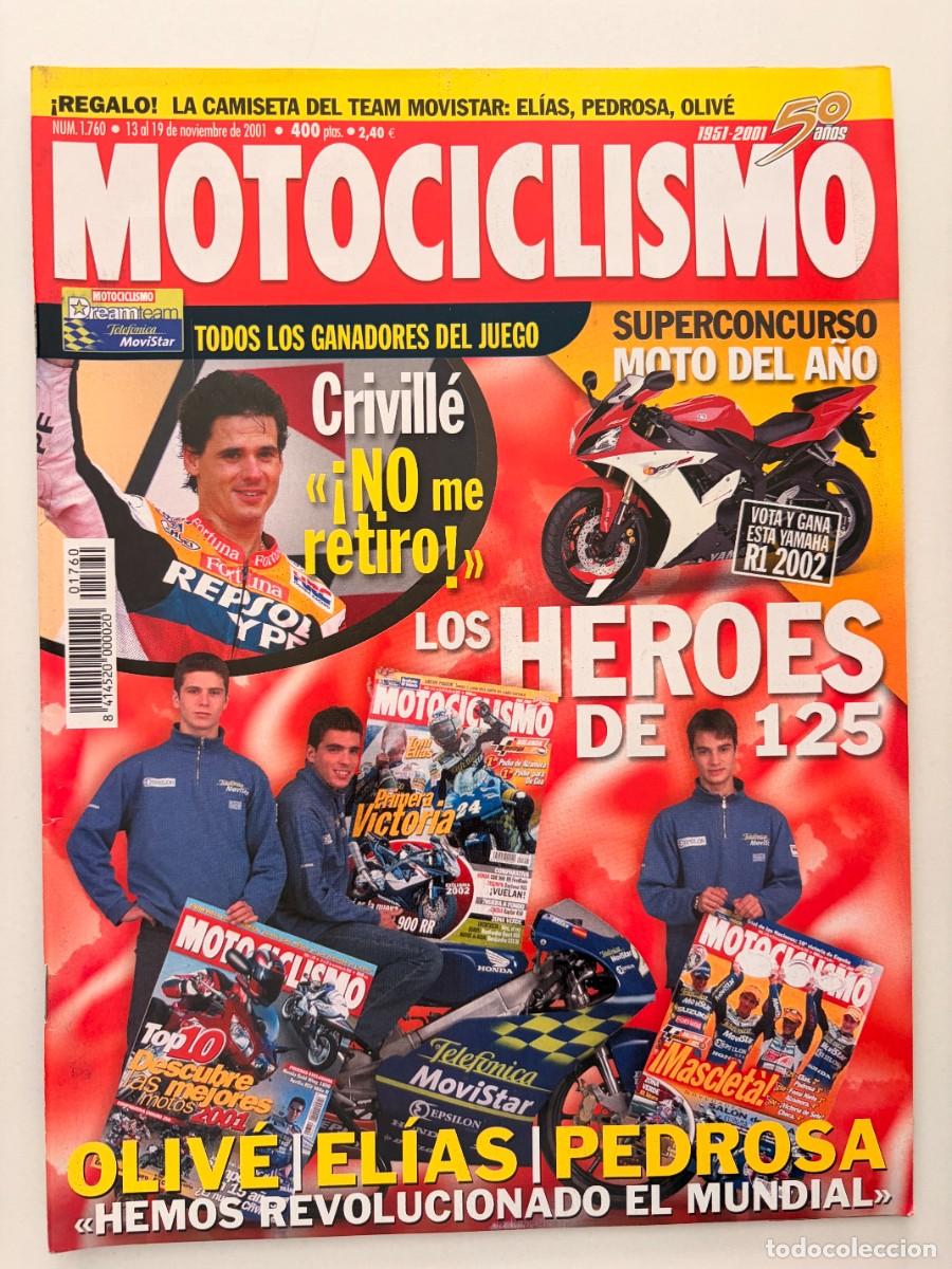 Coches y Motocicletas: MOTOCICLISMO. N&ordm; 1760. NOVIEMBRE 2001. PRUEBA: YAMAHA BT 1100 BULLDOG. BENELLI TORNADO 900 SBK.LEER